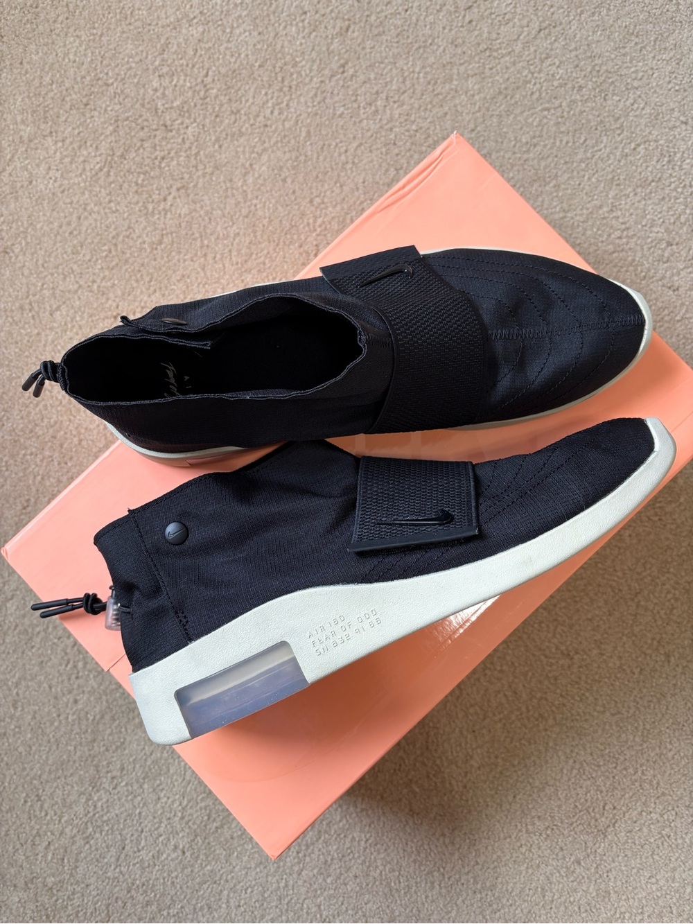 Nike Fear of God Moc Sneakers with White Sole